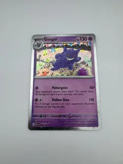 Gengar 094/165 Cosmos Holo Sam's Club Exclusive Promo Pokemon TCG 151 - Image 1