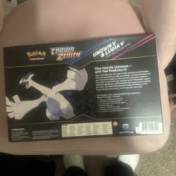 Pokemon Crown Zenith Unown v & Lugia v Special Collection Figure Sealed - Image 2