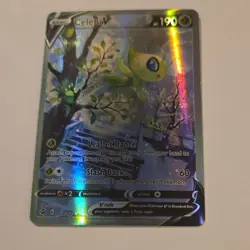 Celebi V Alternate Full Art Ultra Rare Holo 245/264 Fusion Strike Pokemon TCG - Image 1