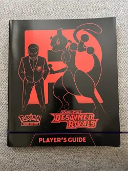 Destined Rivals Player‘s Guide Book from Pokemon TCG Elite Trainer Box ETB - Image 1