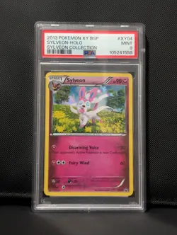 Pokemon Sylveon Black Star Holo Promo Sylveon XY04 PSA 9 Mint - Image 1