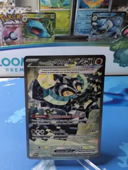 Pokemon Twilight Masquerade - CORNERSTONE MASK OGERPON EX SIR - 215/167 - NM - Image 1