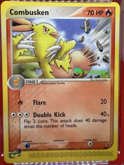 Combusken Black Star Promos 009 WINNER Stamped CGC NM/MINT 8 Pokemon TCG 2003 - Image 2