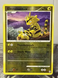 Pokemon TCG - Diamond and Pearl : Electabuzz (Reverse Holo) #81/130 MP - Image 1
