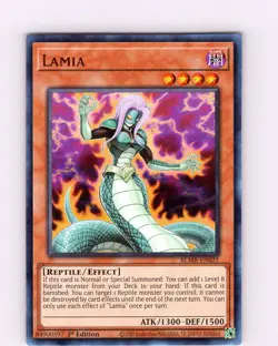 Yu-Gi-Oh TCG Lamia BLMR-EN021 1st Edition Ultra Rare Card NM - Image 1