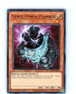 Yu-Gi-Oh TCG Genex Power Planner BLTR-EN055 1st Edition Ultra Rare Card NM - Image 1