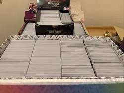 One Piece Tcg Bulk Various Sets op06/09/11/prb01 and eb02 inc c/uc/rares 1500+ - Image 1