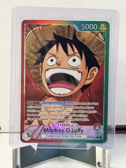 Monkey.D.Luffy (001) (Alternate Art) OP13-001 Carrying On His Will Foil - Image 1