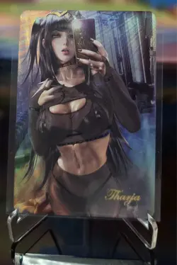 ACG Waifu Cards (Tharja) - Double Sided - Goddess Story Sexy Hobby Anime Card - Image 1