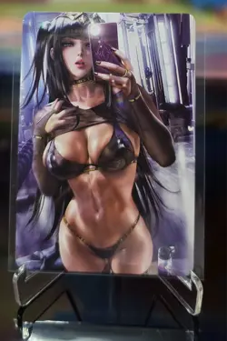 ACG Waifu Cards (Tharja) - Double Sided - Goddess Story Sexy Hobby Anime Card - Image 2