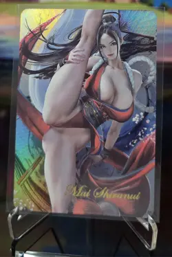 ACG Waifu Cards (Mai Shiranui) - Double Sided - Goddess Story Sexy Anime Card - Image 1