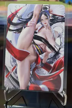 ACG Waifu Cards (Mai Shiranui) - Double Sided - Goddess Story Sexy Anime Card - Image 2