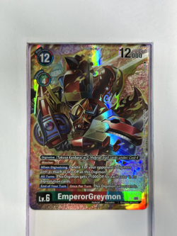 P-185 EmperorGreymon - Digimon TCG Trading Card Game Holo Foil - Image 1