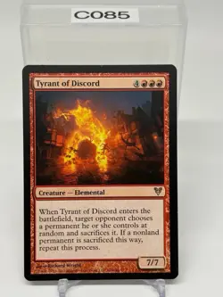 MTG Magic the Gathering Tyrant of Discord (162) Avacyn Restored - Image 1