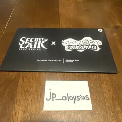 MTG Secret Lair x SpongeBob SquarePants Internet Sensation Foil Edition Sealed - Image 1