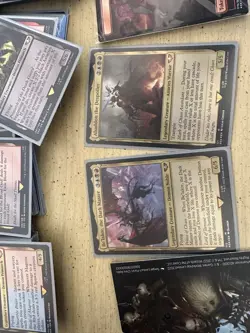 MTG Warhammer 40K Ruinous Powers Commander Deck - Opened And Sleeved - Image 2