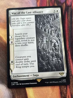 Magic The Gathering MTG WAR OF THE LAST ALLIANCE Lord of the Rings NM Near Mint - Image 2