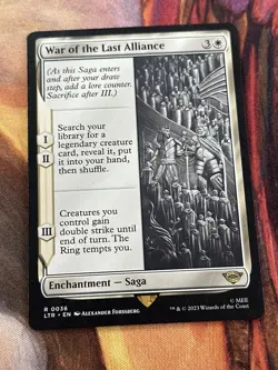 Magic The Gathering MTG WAR OF THE LAST ALLIANCE Lord of the Rings NM Near Mint - Image 4