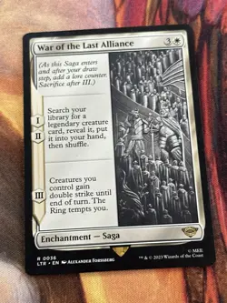 Magic The Gathering MTG WAR OF THE LAST ALLIANCE Lord of the Rings NM Near Mint - Image 5