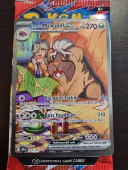 Arven’s Mabostiff ex SIR 235/182 Pokemon Destined Rivals - Image 1
