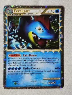 Played Feraligatr - Holo #HGSS07 Heartgold & Soulsilver Promo Pokemon TCG - Image 1