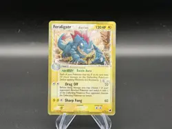 Feraligatr - Reverse Holo - 2/101 EX Dragon Frontiers - Pokemon TCG - 2006 - Image 1