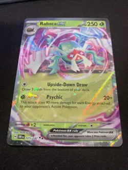 Rabsca ex 025/182 SV10: Destined Rivals NM Pokemon Card TCG - Image 2