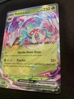 Rabsca ex 025/182 SV10: Destined Rivals NM Pokemon Card TCG - Image 4