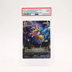 Jolteon Vmax - SWSH184 PSA 9 Black Satr Promo Alternate Art Pokemon - MINT - Image 1