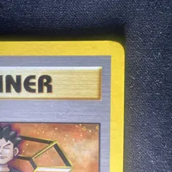 Pokemon TCG Brock Gym Heroes Holo Card 15/132 Unlimited Rare VLP - SEE PHOTOS - Image 4