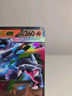 Mega Charizard X ex 13/094 Phantasmal Flames Double Rare English Pokemon Card NM - Image 3