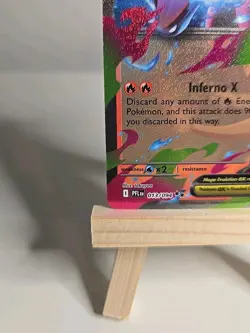 Mega Charizard X ex 13/094 Phantasmal Flames Double Rare English Pokemon Card NM - Image 5