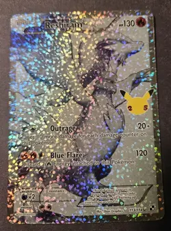Pokemon Celebrations Reshiram 113/114 Classic Collection Full Art Near Mint - Image 1