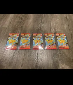 Lot Of 5- 2025 Pokemon Japanese McDonald’s Promo Packs US Seller - Authentic - Image 1