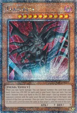 Yugioh! LP Tragoedia - RA03-EN223 - Quarter Century Secret Rare - 1st Edition Li - Image 1