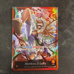 • Monkey.D.Luffy • ST21-001 Leader EX: Gear 5 One Piece TCG English C - Image 1