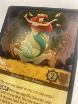 Ariel - Spectacular Singer 2/204 - Disney Lorcana - The First Chapter -Cold FOIL - Image 2