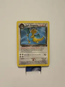 Pokemon TCG Dark Dragonite Card 22/82 Team Rocket Unlimited LP - Image 1