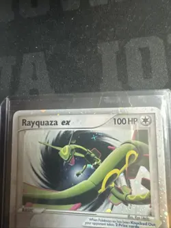 2006 POKEMON RAYQUAZA EX BLACK STAR PROMO CARD 039. Nice! - Image 2