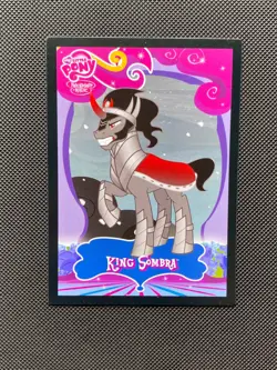 #28 King Sombra MLP Series 2 Trading Card Enterplay Hasbro 2013 - Image 1