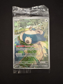 Snorlax 051 Sv: Scarlet & Violet Black Star Promo Cards Holo #B - Image 1