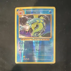 Pokemon TCG Gyarados Holo Base Set 6/102 Standard Card Stock Nintendo - Image 2