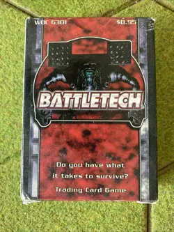 Battletech Limited First Edition 60 Tradable Game Card Deck - Image 1