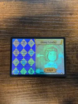 Harry Potter TCG Ginny Weasley Chamber of Secrets Holo Foil Card 25/140 NM - Image 1