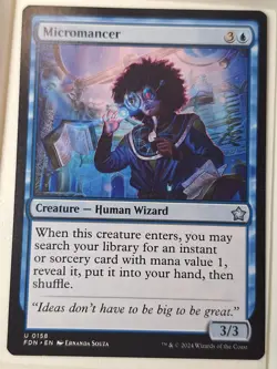 Micromancer - Foundations - Magic the Gathering MTG Nice! - Image 1
