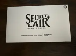 MTG Secret Lair ~ Adventures of the Little Witch ~ Rainbow FOIL ~ Sealed! - Image 1