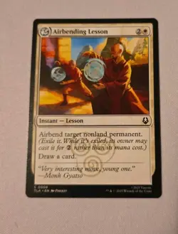 MTG Avatar TLA C 0008 Airbending Lesson - Image 1