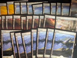 Lot of 200 - Battle for Zendikar BFZ Full Art Basic Lands - Image 2