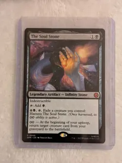 The Soul Stone Marvel MTG Legendary Artifact Infinity Stone Pack Fresh - Image 1