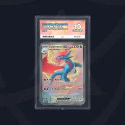 Salamence EX 187/159 Journey Together SIR Ace Gem Mint 10 Pokemon TCG - Image 1